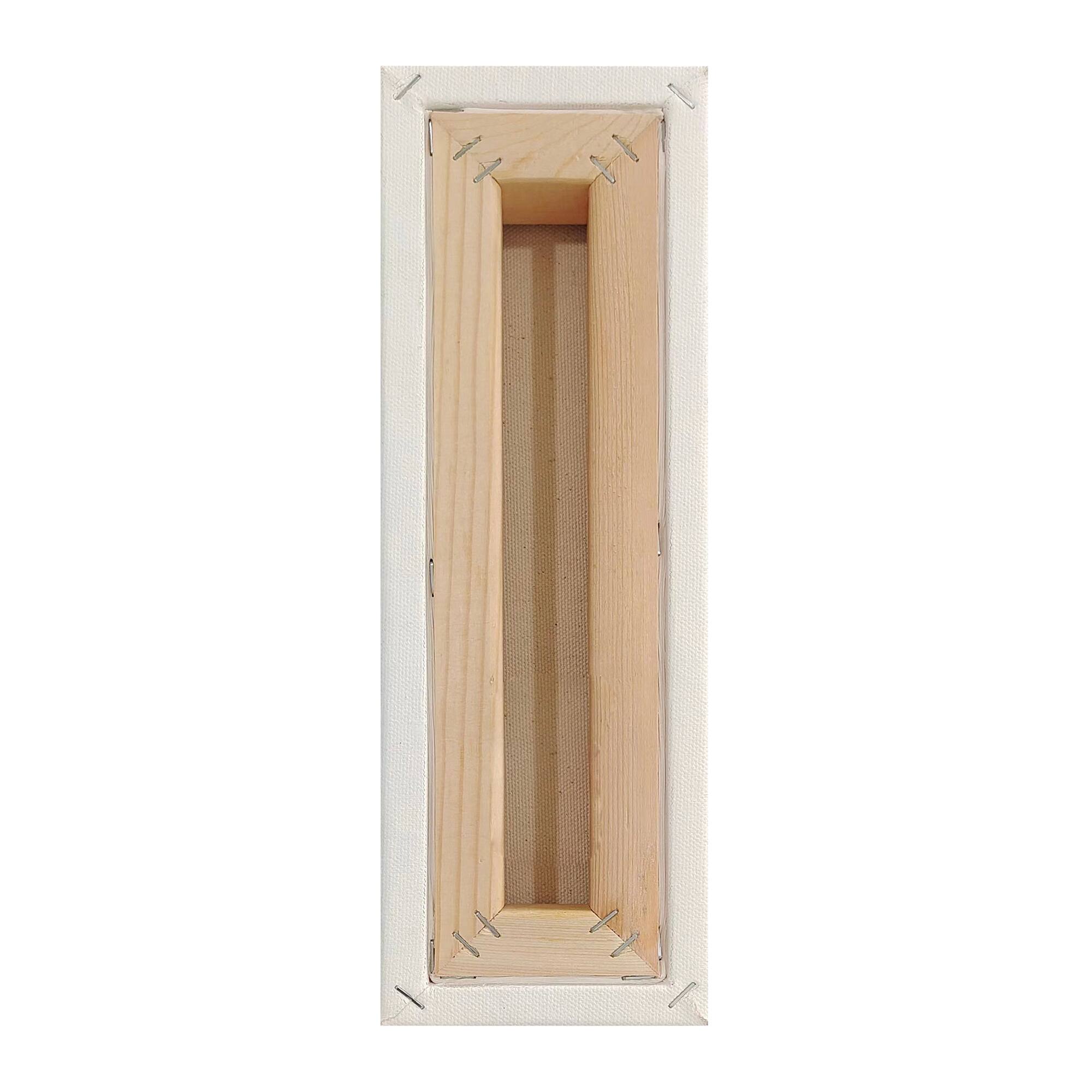 6 Pack: 4" x 12" Level 3 Gallery Wrapped Heavy Duty Canvas by Artist's Loft®